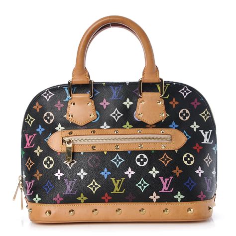 lv multicolor alma|louis vuitton alma mm canvas.